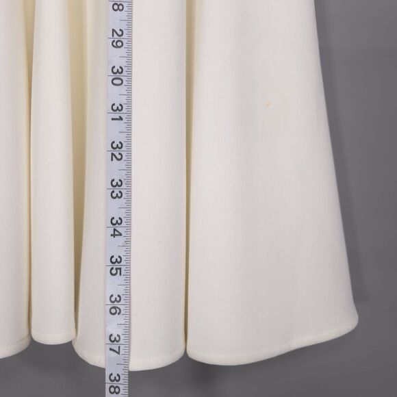 Brooks Brothers New Red Fleece Women’s Dress Size 2 White Fit Flare Sleeveless - Picture 5 of 12